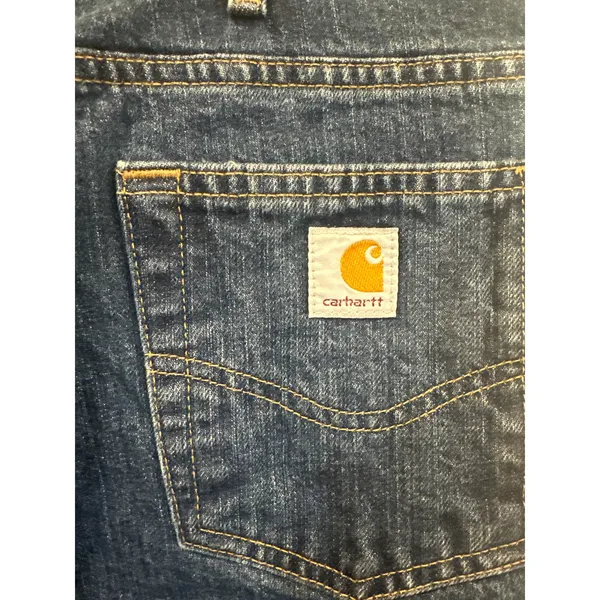 Carhartt Womens Jeans WB160 Vio Size 12x 32 western Workwear cotton - Image 6