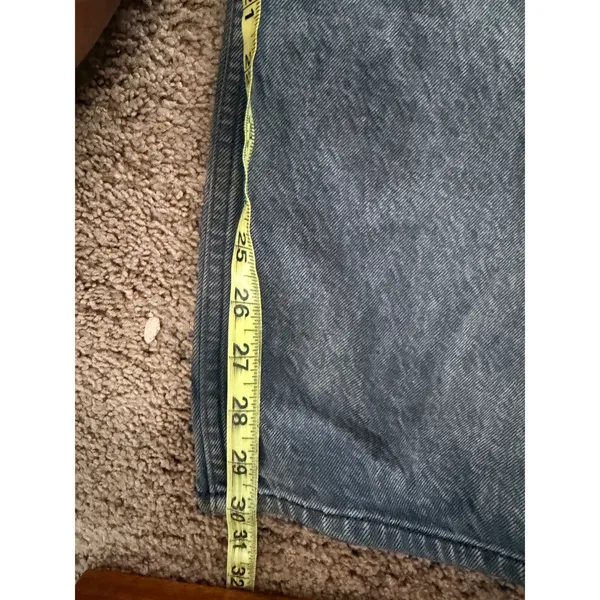 Abercrombie and Fitch curve love the loose high rise black jeans size 27 - Image 3