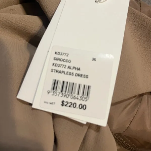 KOOKAI Alpha Beige Strapless Dress (NWT) - Image 11