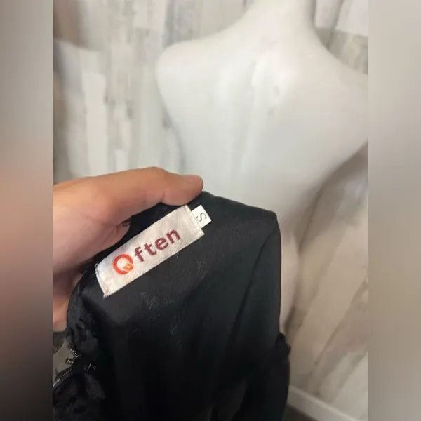 Black formal Dress Black - Image 8