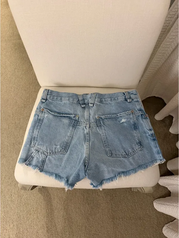 Free People Jean Shorts - Image 3