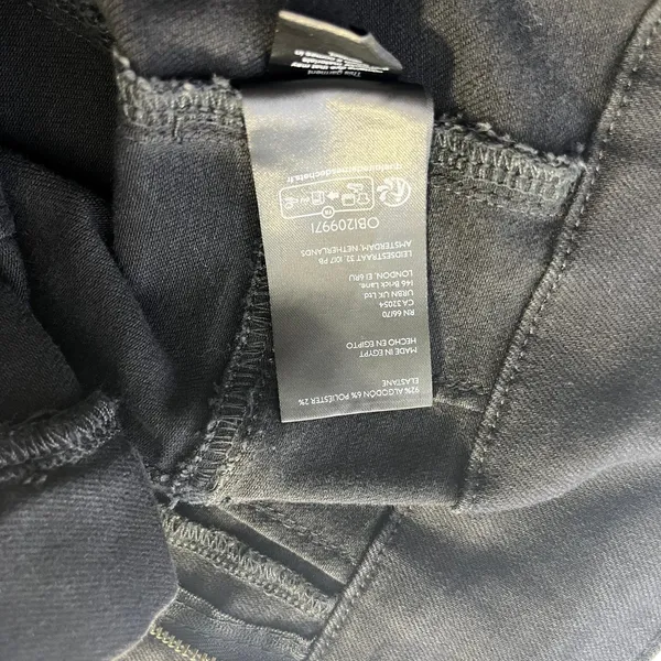 Free People We The Free Jayde Flare High Rise Black Jeans Festival Y2K 28 - Image 8