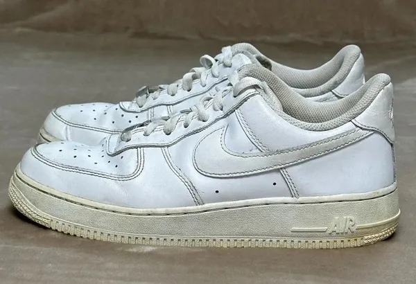 Nike Air Force 1 Low '07 AF1 White Size 8.5 - Image 3