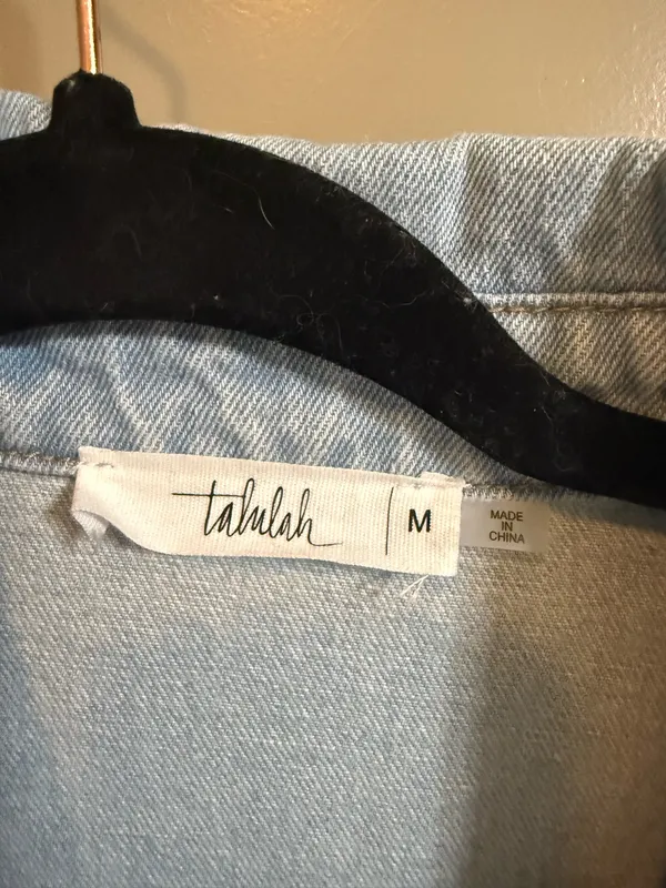 Talulah Denim Romper - Image 3