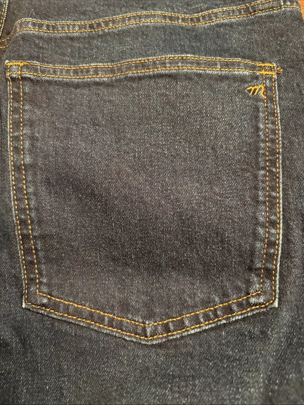Madewell Relaxed Bootcut Jeans high rise dark wash women’s Size 29 NWT - Image 9