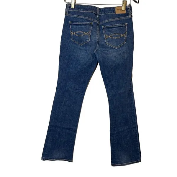 Abercrombie & Fitch Boot‎ Cut Jean Blue Size 4S 27/31 - Image 3