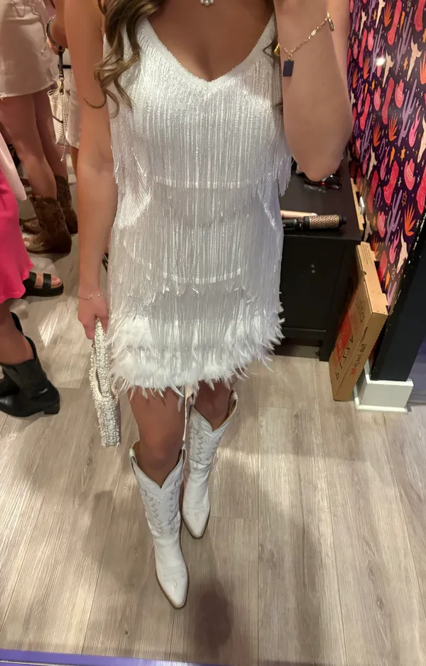 White Bridal Dress - Image 2