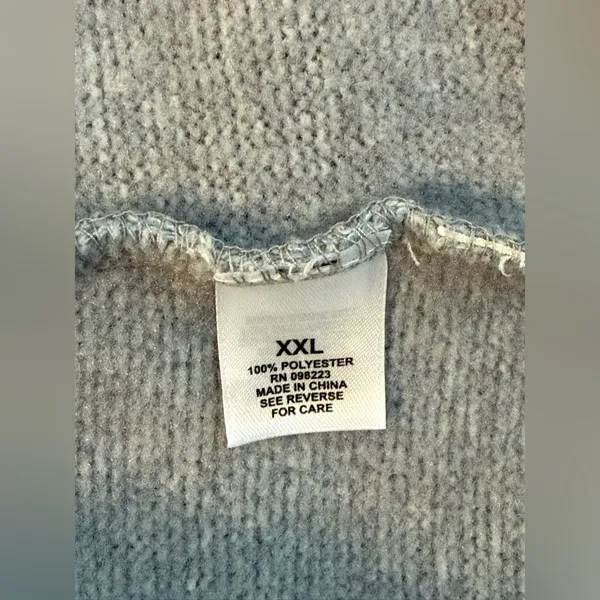 Magellan Outdoors Heather Gray Womens’s Sweater - Image 10
