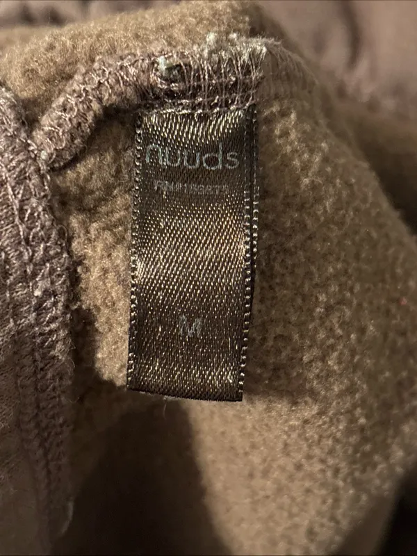 Nuuds Women’s Classic Sweatpants Size Medium Coffee Brown Loungewear Joggers EUC - Image 7