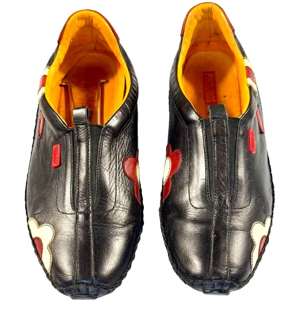 Women Pikolinos Jerez Shoes Slip On Leather Loafers Cushioned Footbed Size 41 - Image 2