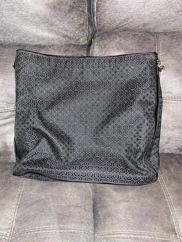Coach Bag Shoulder Black - Image 2