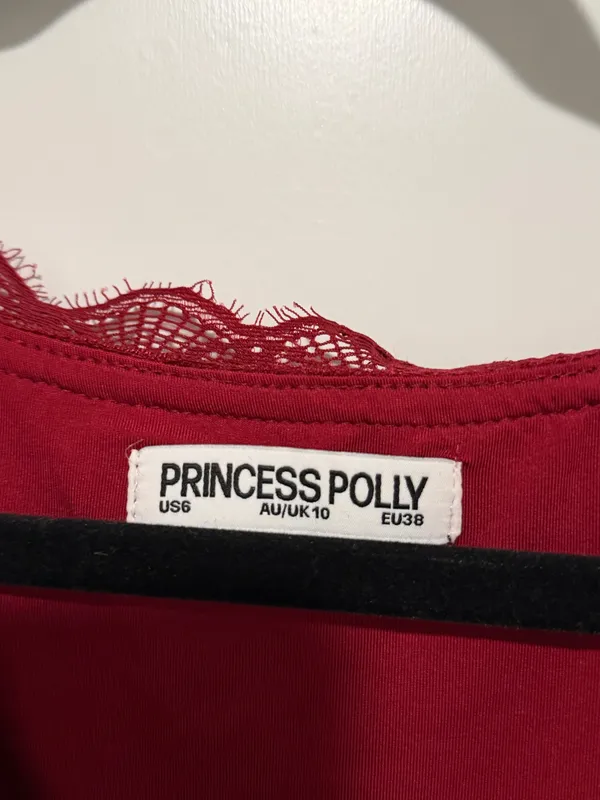 Princess Polly Red Top - Image 3