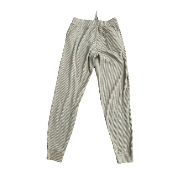Alo Muse Set Hoodie & Joggers Ribbed Gravel Heather Size Small - Image 11
