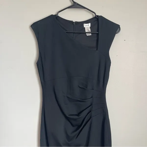 CACHE | Black Sheath Dress Sz 4 - Image 3