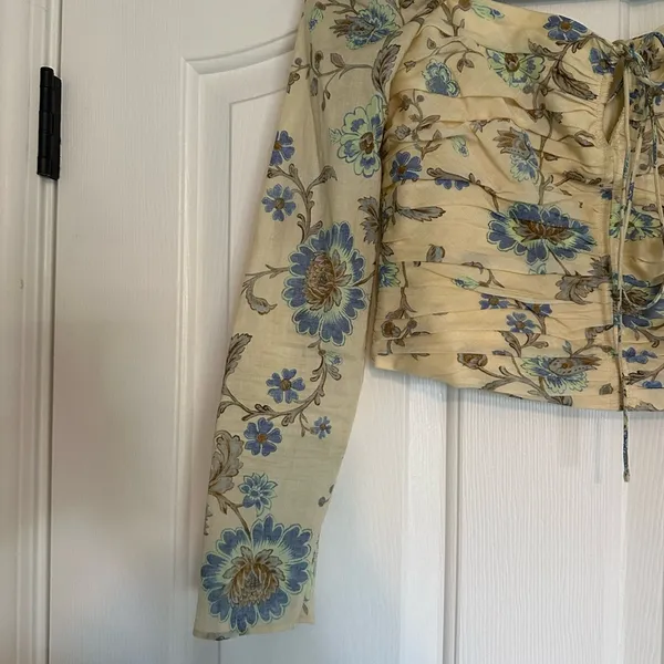 Mango floral blouse - Image 9