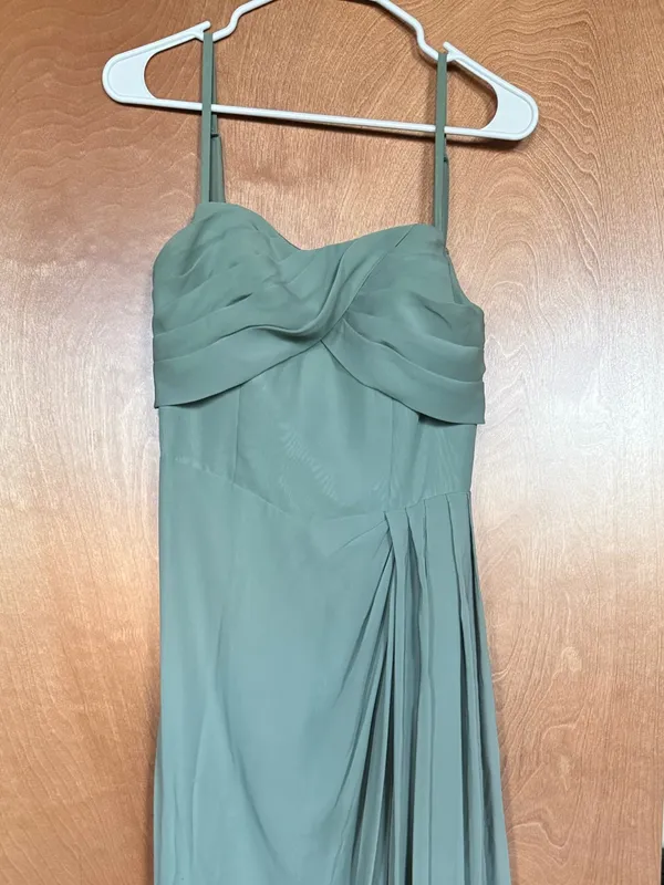 JJ's House Sage Green Bridesmaid Dress - Image 2