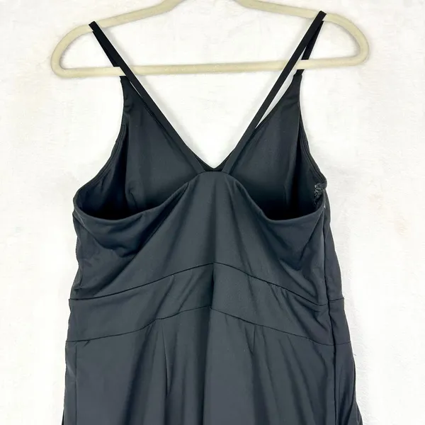 Halara Breezeful Wide Leg Jumpsuit Size Large NWT Black Pocket Quick Dry - Image 6