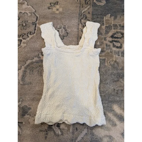 Free People Love Letter Cami - Ivory S/M New $38 - Image 2