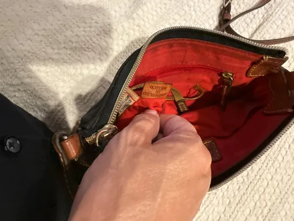 Dooney & Bourke Nylon Crossbody Pouchette - Image 9