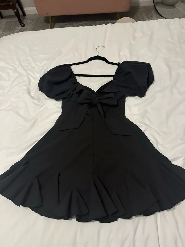 The Vintage Shop Black Sundress - Image 2