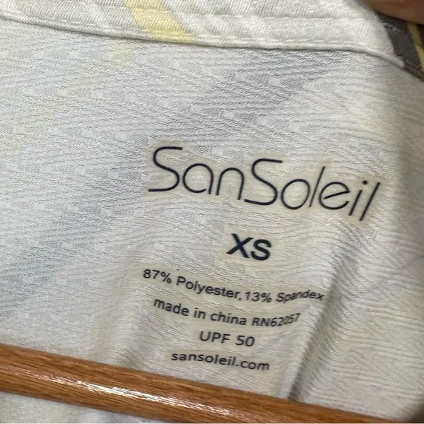 San‎ Soleil Yellow Dress Size XS - Image 8