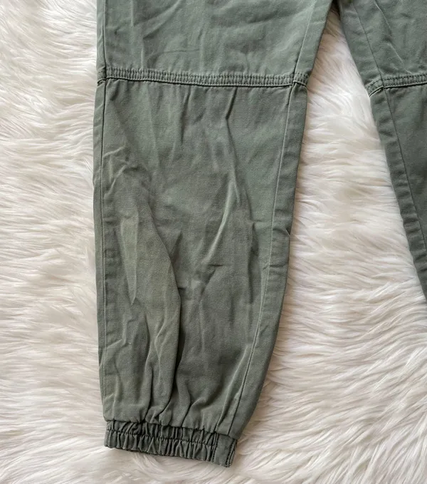 Joe's Jeans Olive Green Paperbag Utility Jogger Pants - Image 8