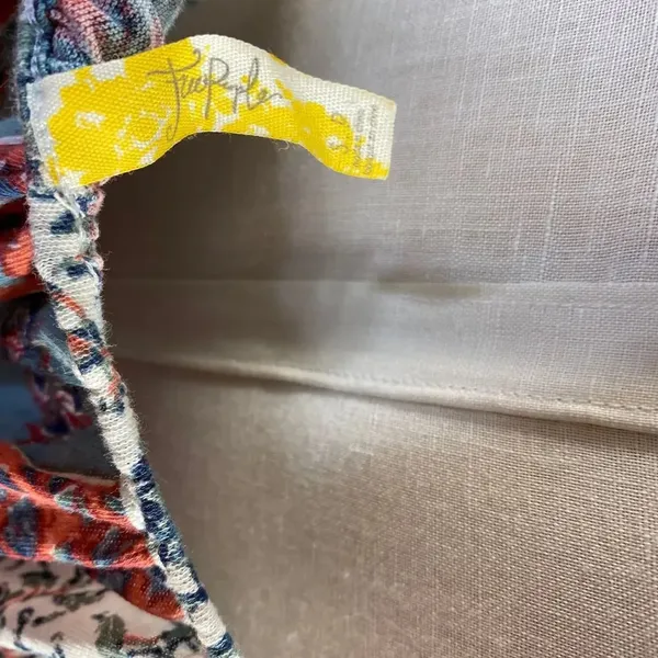 Free People‎ Floral Paisley Knot Halter Top - Image 9