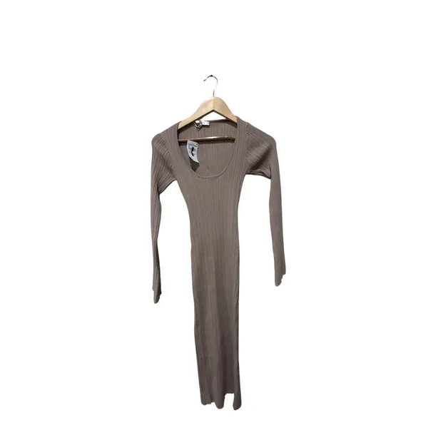 WAYF Alexi Long Sleeve Rib Dress Size‎ Lage - Image 6