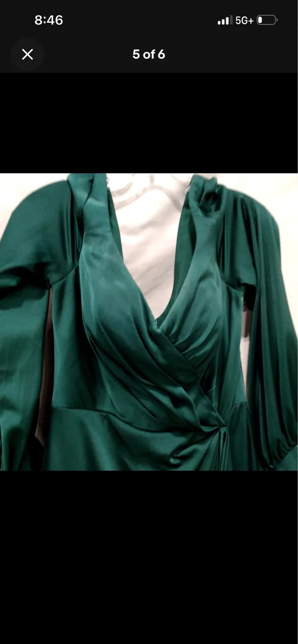 Emerald dress Green Size 12 - Image 4