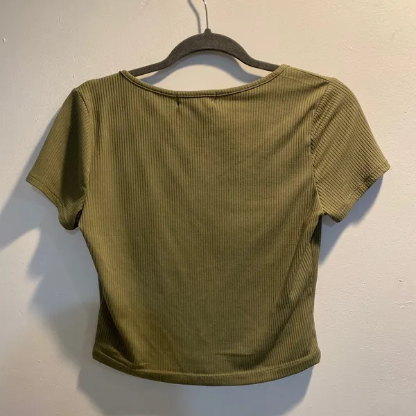 Green Crop Top - Image 2