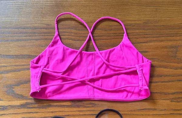 Hot Pink Amazon Sports Bra - Image 2