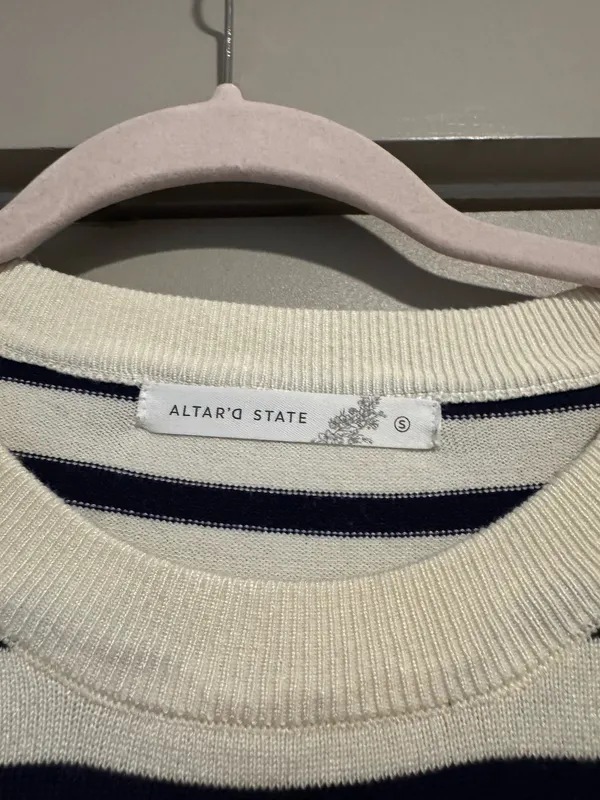Altar’d State Striped Top - Image 3