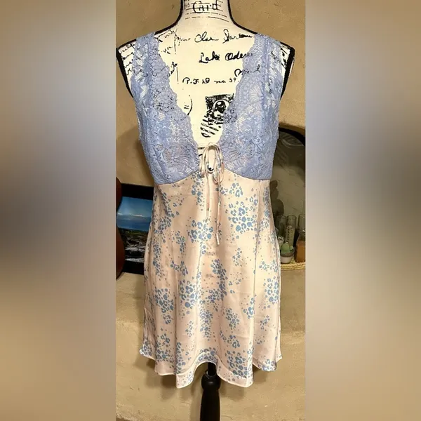 Free People Countryside Printed Mini Dress NWOT - Image 4