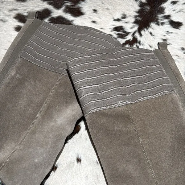 Marc Fisher Wide Calf Leather Tall Shaft Boots - Hailin size‎ 9 A14 - Image 5