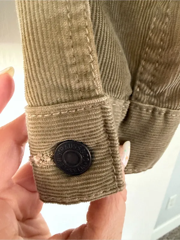 Levi's Brown/Tan Corduroy Trucker Jacket - Image 4