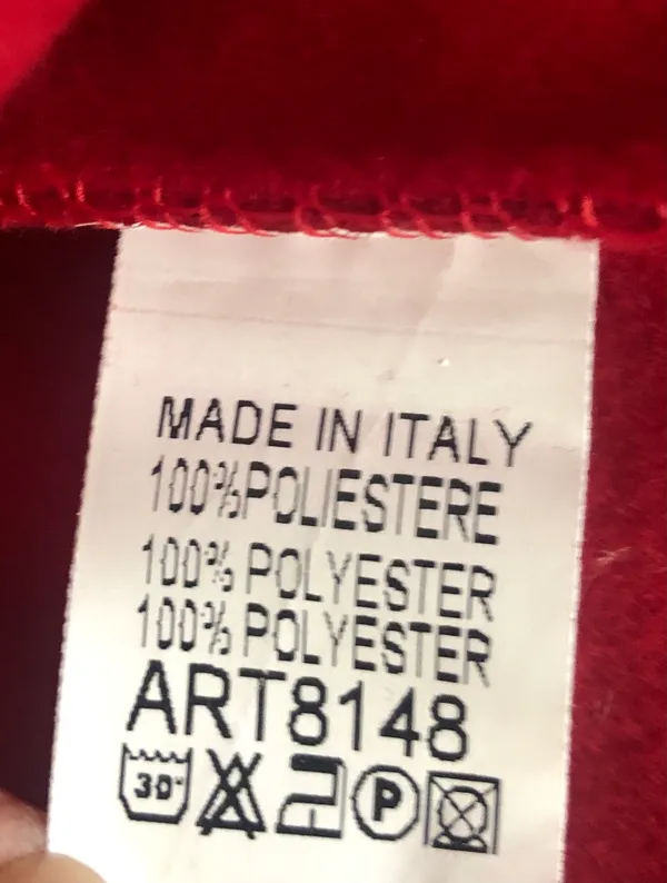 Moda OS Belted Shawl Collar Coat Red - Image 6