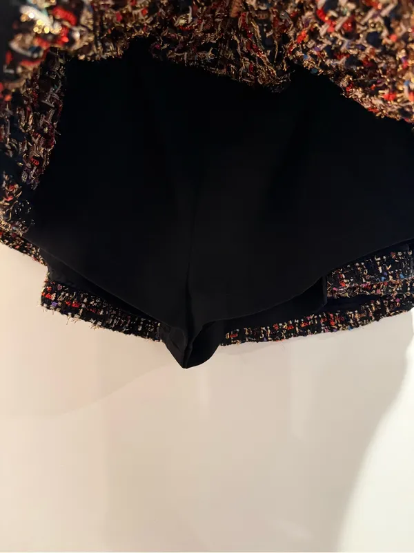 Amanda Uprichard Dixon tweed pleated Mini Skort Size Small‎ - Image 8