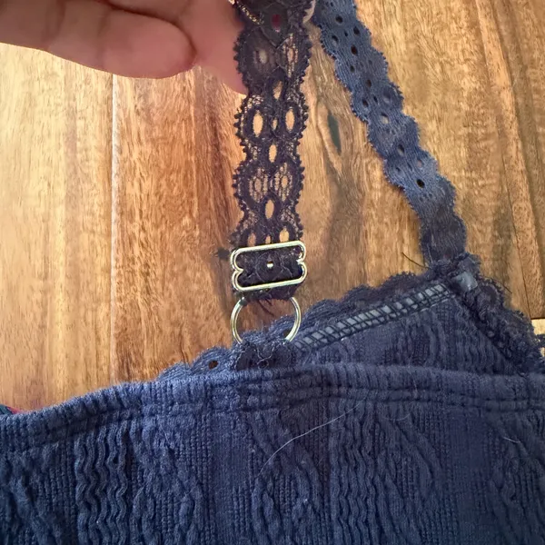 Edikted Navy Crop Top  - Image 5