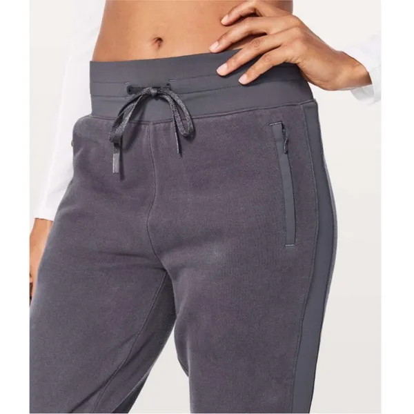 Lululemon get going jogger Dark Shadow Size 6‎ - Image 3