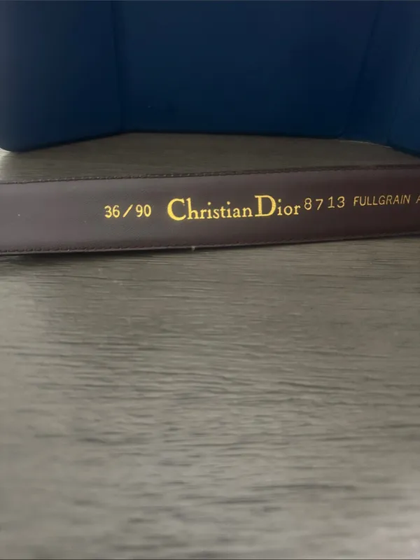 Vintage Christian Dior Belt - Image 5