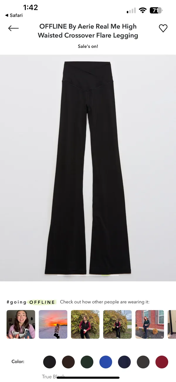 Aerie Crossover Leggings - Image 4