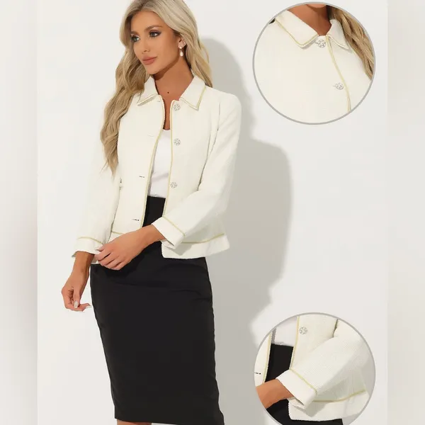 Elegant Women’s Blazer /Jacket in gorgeous fabric - Image 4