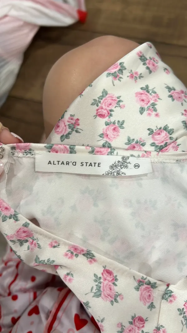 Altar'd State Strapless Dress - Image 2