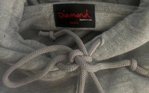 Pullover Diamond Hoodie - Image 3