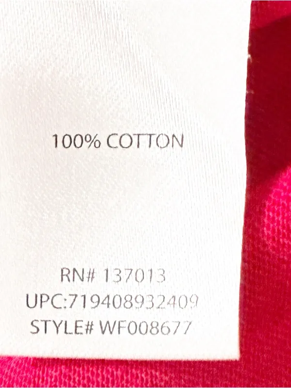 Wildfox "Très Bien" Red‎ Graphic Tee Crewneck Shortsleeve Size Medium - Image 4