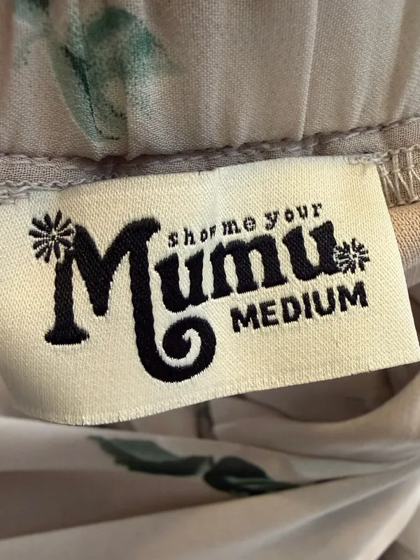 SHOW ME YOUR MUMU Women’s Amanda Sleeveless Floral Print Maxi Dress Size Medium - Image 4