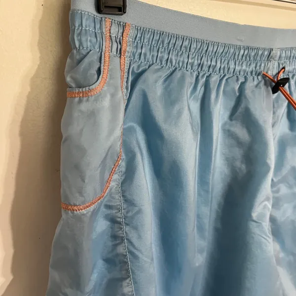 Nike Womens 2-in-1 Running Shorts Blue Compression Liner Size XS Toggle‎ Waist - Image 5