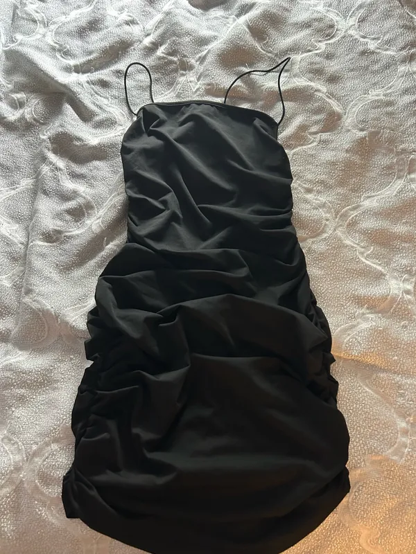 Black Crossover Dress Amazon - Image 3