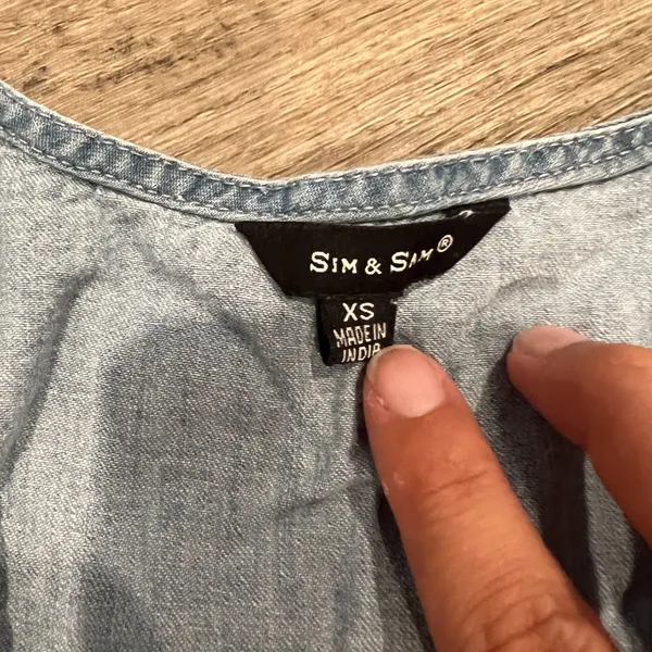 Sim & Sam xs denim dress‎ - Image 8
