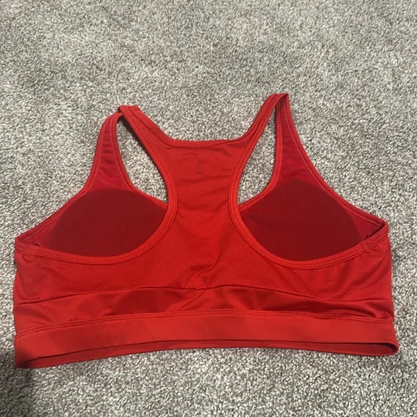 ZYIA Active Red Racerback Sports Bra‎ size Large - Image 2